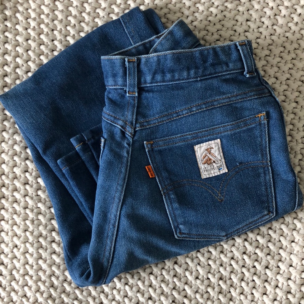 Vintage 70’s Orange Tag Levi’s “Prospector” Jeans